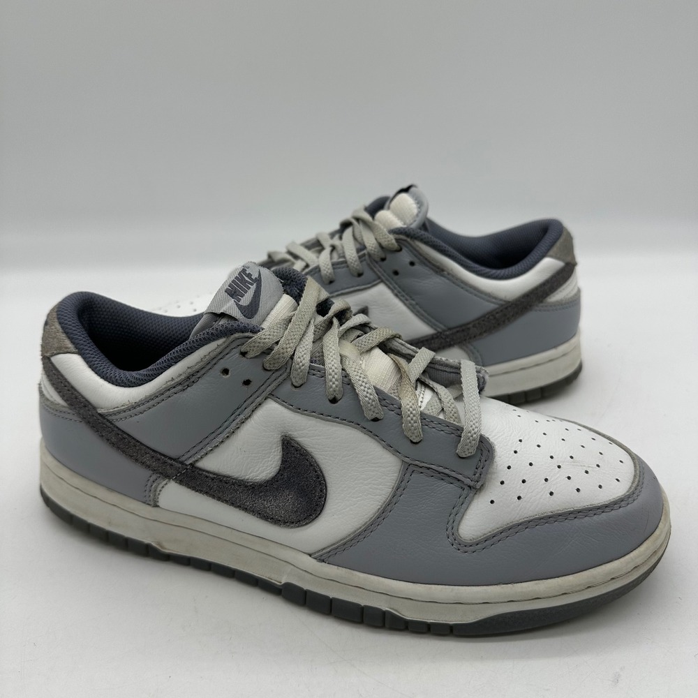 Nike FJ4188-100 Mens Size 8 Womens 9.5 Shoes Dunk Low SE Light Carbon Sneakers